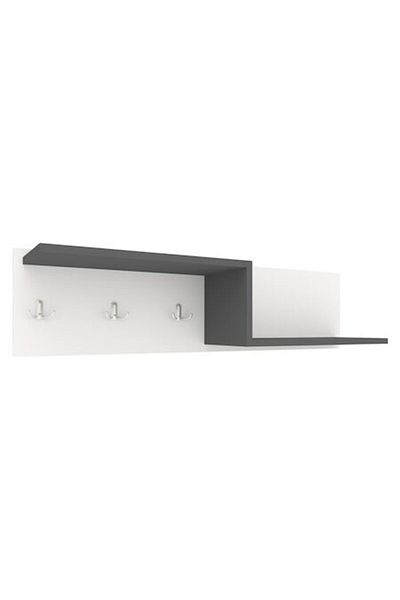 haaus Cuieras haaus Grid, Antracit/Alb, 100 x 20 x 24 cm