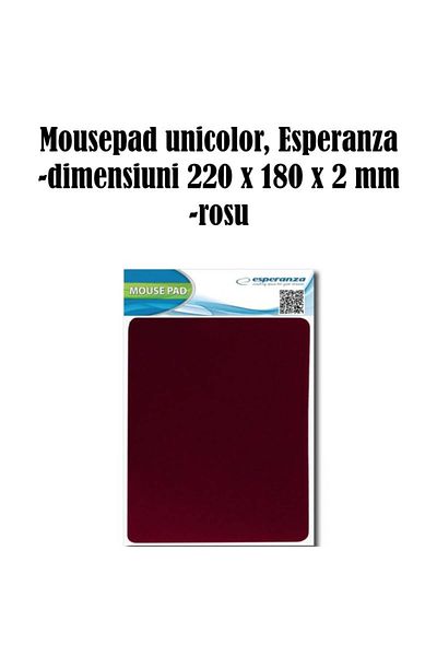 ESPERANZA Mousepad, Esperanza, Textile, Red