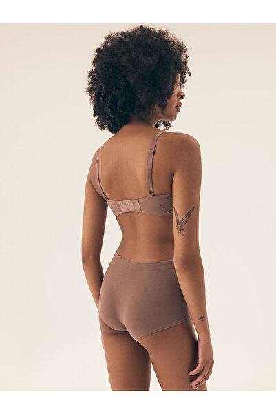 Henderson Soft Seamless Crop Top Plani Pattern Elegant & Comfort Bra | Bass