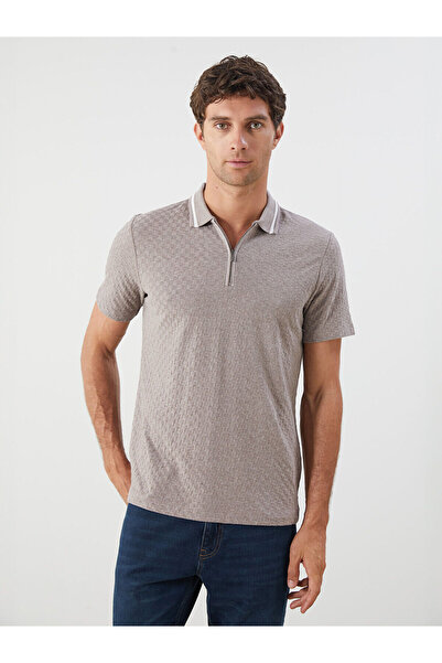 LC Waikiki Ανδρικό μπλουζάκι LCWAIKIKI Classic Polo Neck Mercerized Look