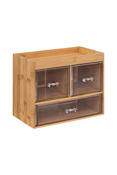 Five Simply Smart Selena 3-Drawer Rectangular Jewelry Box