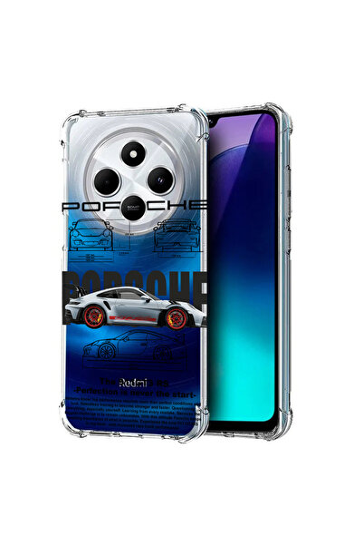 bestcase Удароустойчив калъф с печат за XIAOMl Redmi 14C, Porsche, 1913374 AS...