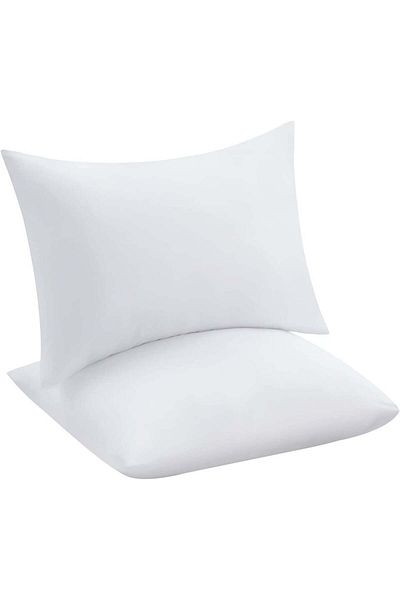Lifewit Set of 2 Lifewit pillowcases, microfiber, white, 50 x 80 cm