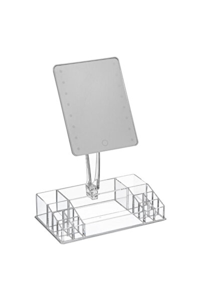 Five Simply Smart منظم مكياج سيلينا بمرآة LED بـ 14 حجرة