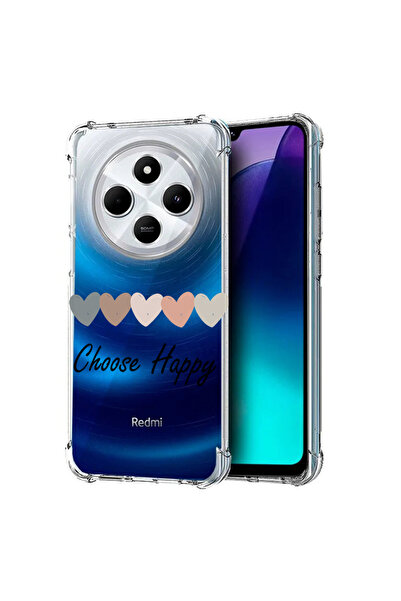 bestcase Carcasă antișoc cu imprimeu pentru XIAOMl Redmi 14C, Choose Happy, 1...
