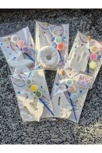 7nisan 5 ADET/ ÇEŞİTLİ MODEL TAŞ BOYAYIN SETİ / Model1