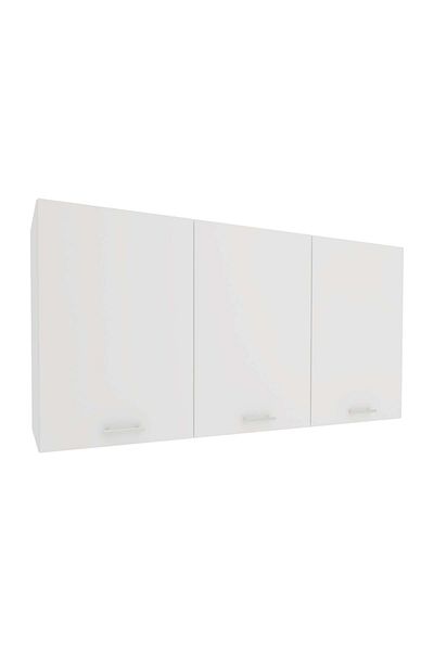 haaus.ro Corp Superior haaus Ebru, 3 Usi, Alb, 120 x 30 x 60 cm