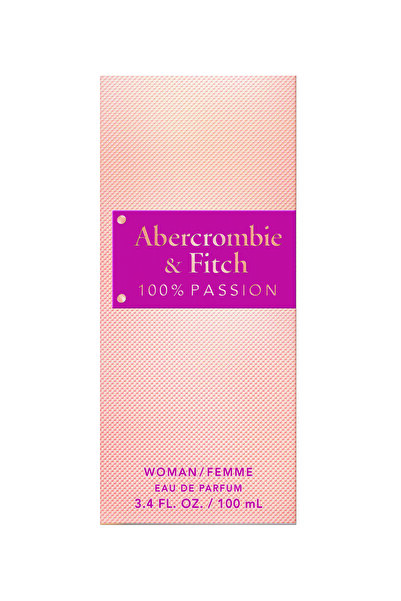 Abercrombie & Fitch A&F 100% Passion Women EDP 100ML- Kadın Parfümü