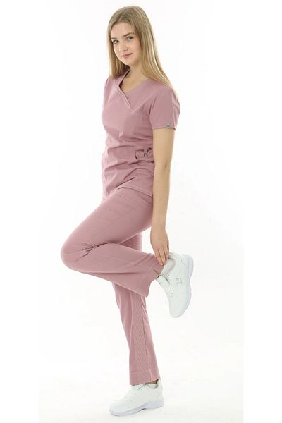 İBA MEDİKAL Costum medical de lux roz pudră