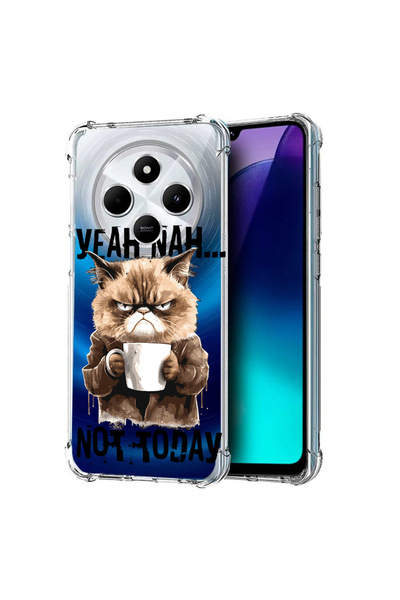 bestcase Αντικραδασμική θήκη με τύπωμα για XIAOMl Redmi 14C, όχι σήμερα, 1913...
