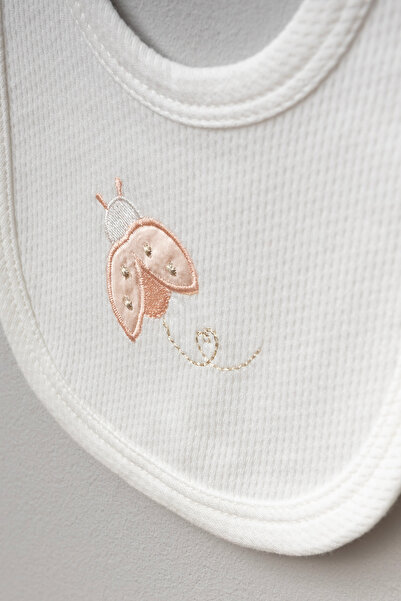 Bebitof Cute Ladybug Patterned Baby 5 Piece Newborn Hospital Release Bodysuit Set