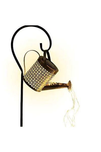 Generic Lampa Solara, Impermeabil, Metal, Negru