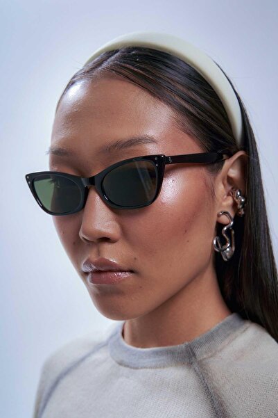 Bilge Karga Mavri Dark Brown Green Güneş Gözlüğü