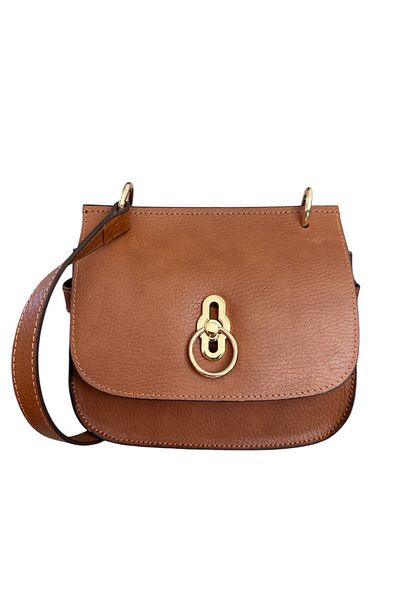 Atelier Bomonti Vera Classic Leather Messenger Bag Navy Blue