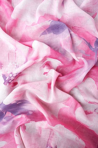 Sekine İpek Lumora Flower Soft Cotton Shal