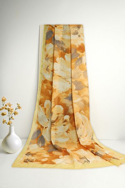 Sekine İpek Lumora Flower Soft Cotton Shal