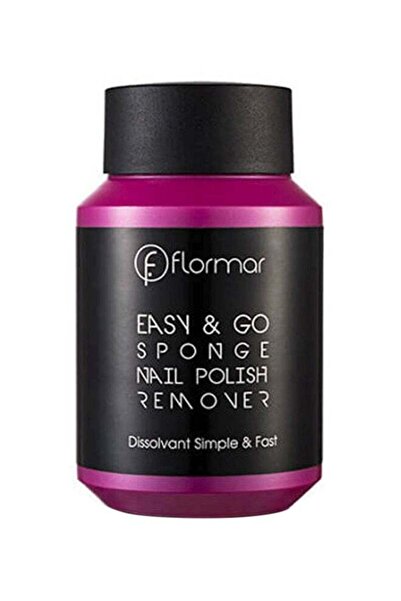 Flormar Easy-to-use sponge nail polish remover