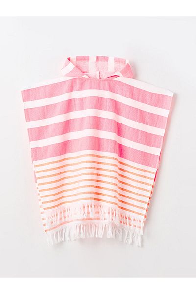 LC Waikiki Tasseled Girl's Poncho Beach Towel