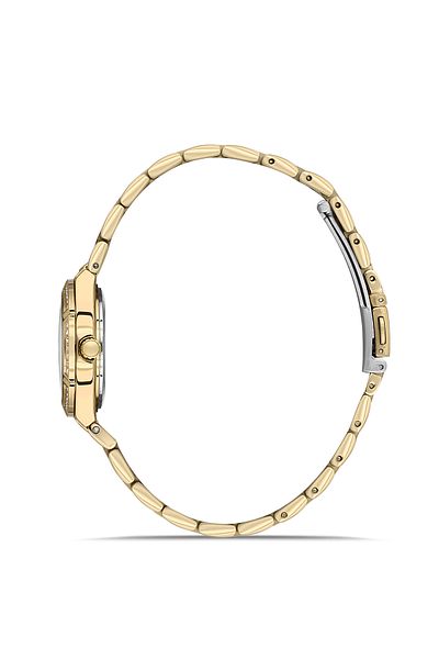 FERRO Fl21610Awt-B4 Quartz Steel Gold Color 29 mm Women Wrist Watch