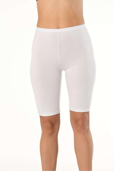 Mfö Life İç Giyim 6 Pieces Lycra Above Knee Leggings 95% Cotton 5% Lycra