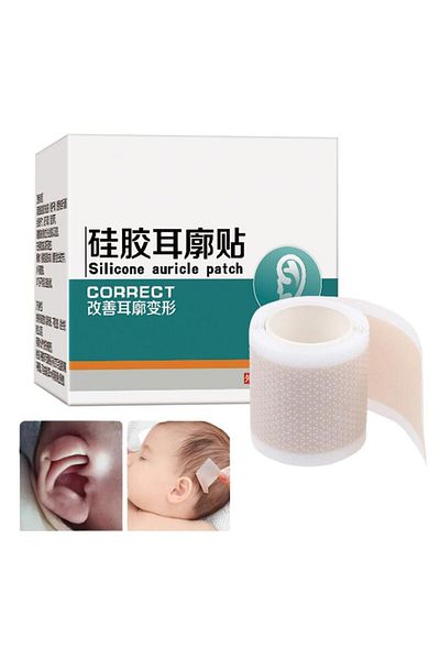 OEM Ear corrector pack for babies, soft silicone, adjustable, hypoallergenic,