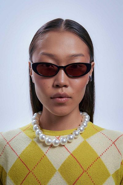 Bilge Karga Daniel Black Red Sunglasses