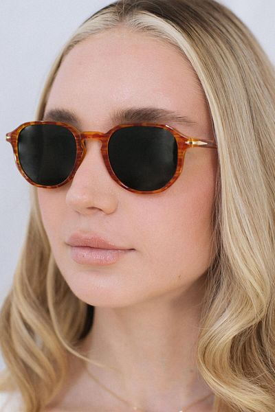 Bilge Karga Marcos Orange Black Sunglasses