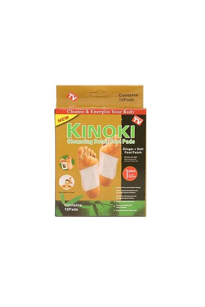 Kinoki "Kinoki Detox" package, 10 boxes, 100 kinoki patches