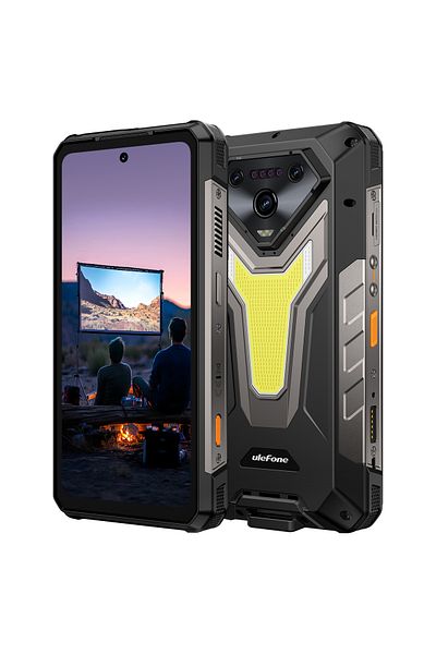ULEFONE ARMOR 34 PRO 5G 16GB RAM 512GB ROM-25500mAh BATTARY-6.95" FHD+ DISPLAY-AUTOFOCUS PROJECTOR-ANDROID15