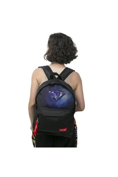 Alanç Gift Diamond Design Backpack and School Bag, Suitable for Daily Use