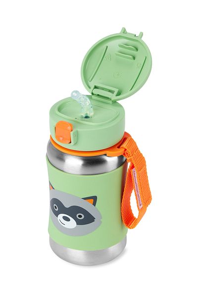 Skip Hop Zoo Stainless Steel Water Bowl Raccoon