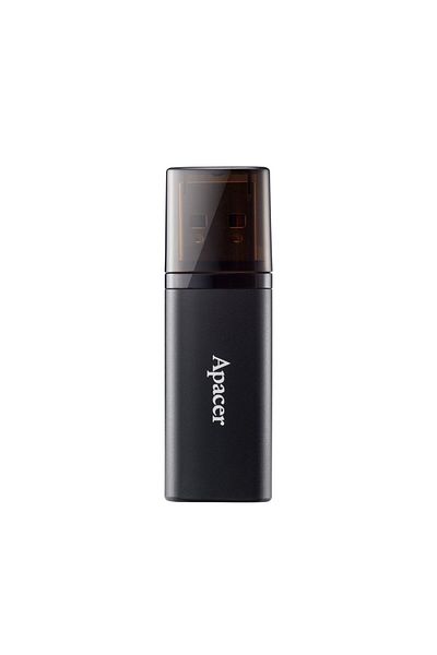 Apacer Stick de memorie USB 3.2 de 32 GB, AH25B, cu capac, negru