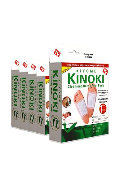 Kinoki Set of 100 KINOKI Teno® patches, for detoxification, natural ingredients, vitamin C,