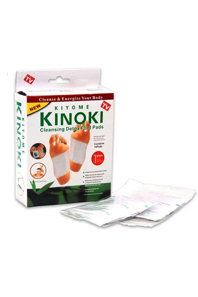 Kinoki Set of 100 Kinoki RoveRim patches, for detoxification, natural ingredients, vitamin C, improve