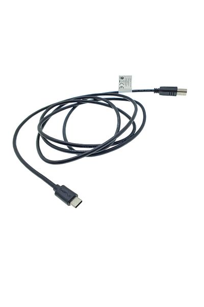Lanberg USB Type C USB 2.0 Printer Cable, 1.8 m, Lanberg 42977, USB B to USB-C, black