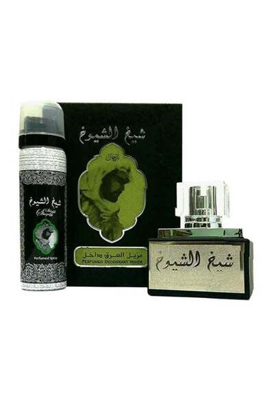 lattafa Sheikh Al Shuyukh Perfume 50ml + Deodorant 50ml