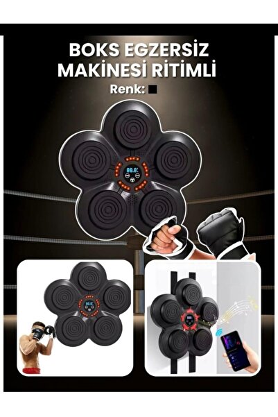 NEVARSA Akıllı Boks Makinesi Yetişkinler İçin Müzikli, Boks İçin Müzik Makinesi, Spor ve Eğlence İçin İdeal