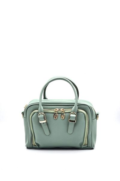 Reddington Women's Lady Model Two-Sleeve Zippered Two-Eye Lined Crossbody, Hand, Arm and Shoulder Bag