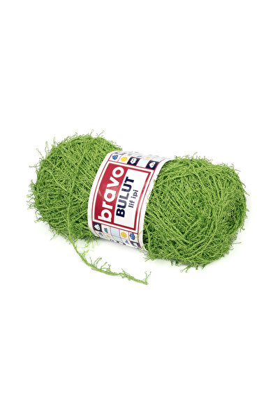 Bravo خيط صوف بولوت ساكال 100 جرام 100 متر (رمز اللون: 423) أخضر عشبي