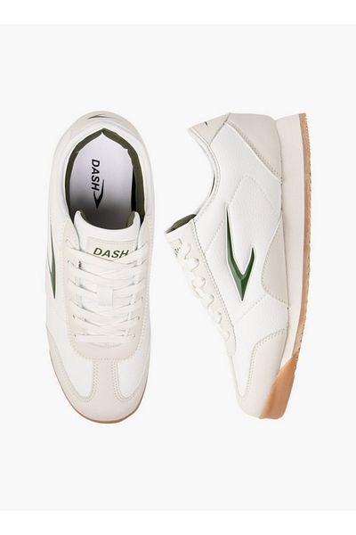 Dash Women Logo Print Sneakers with Lace-Up Closure