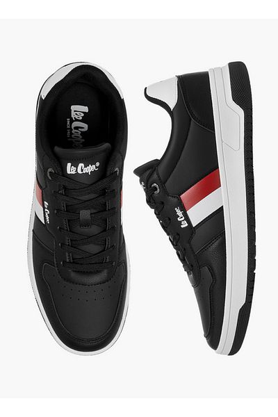 Lee Cooper Men's Logo Print Lace-Up Sneakers