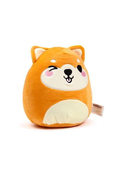Puckator Plush Toy, Premium Velboa Material, Soft, Shuggs Shiba Inu Dog, Adoramals, Squidglys