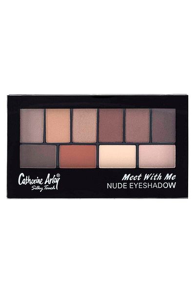 Catherine Arley 10-Piece Palette Eyeshadow - 2059 Meet White Eyeshadow Nude