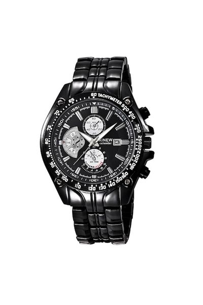 Xınew Ceas barbatesc casual Xinew Expedition, negru