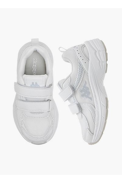 Kappa Boys' Logo Detail School Shoes with Hook and Loop Closure