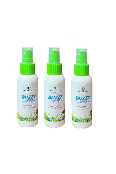 DVD Lokman Aktar Doğal Sivrisinek ve Kene Kovucu Vücut Spreyi BUZZZ 100 ml, 3...