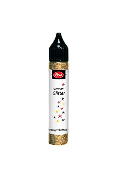 Viva Decor Washable adhesive glitter for all surfaces, VIVA DECOR, 28ml Champ...