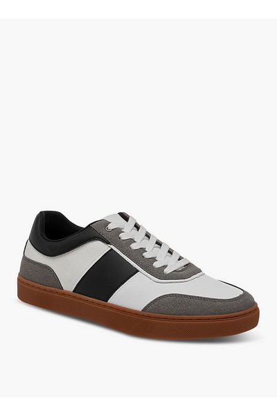 LBL by Shoexpress Men Panelled Sneakers with Lace-Up Closure