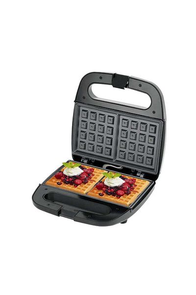 divendi-ro Waffle Maker, RAF R536H, 750W, Automatic Temperature Control, Black-Silver