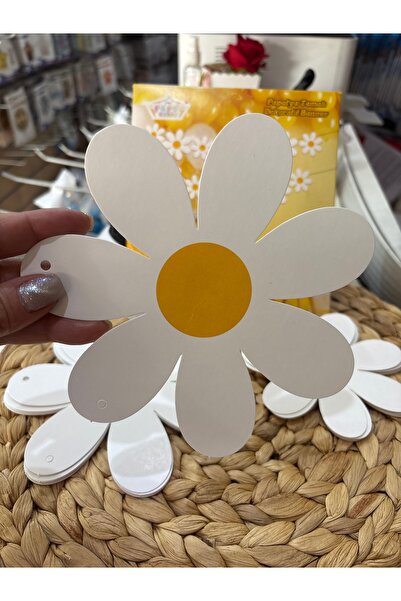 Deniz Party Store Sarı Papatya Temalı Dekoratif Banner